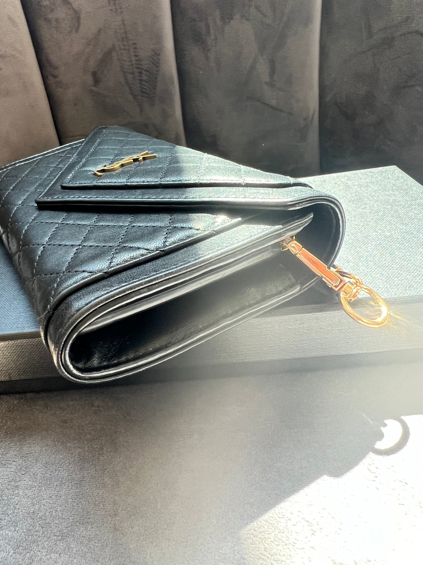 Yves Saint Laurent Gaby Wallet on chain