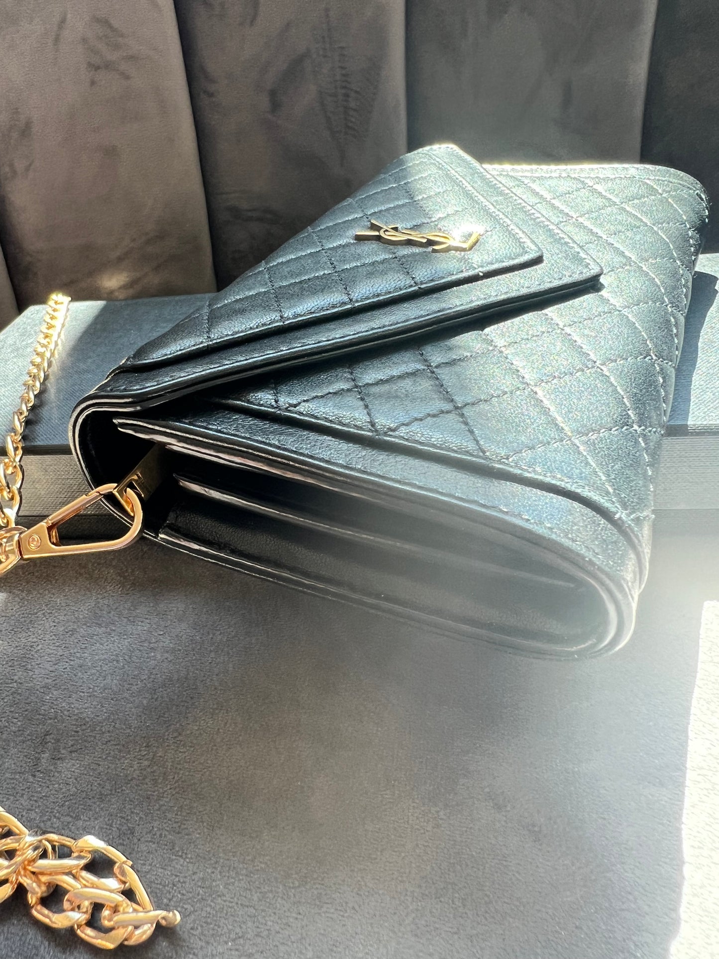 Yves Saint Laurent Gaby Wallet on chain