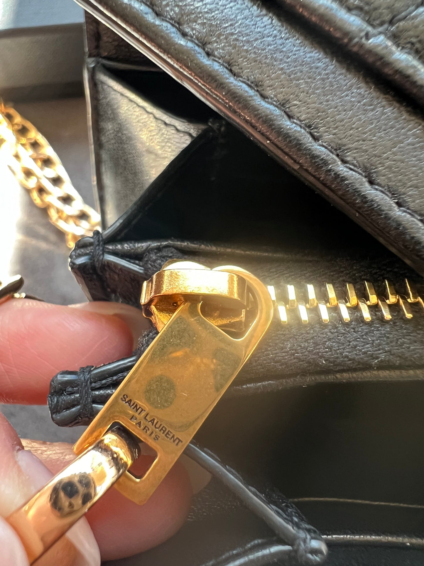 Yves Saint Laurent Gaby Wallet on chain
