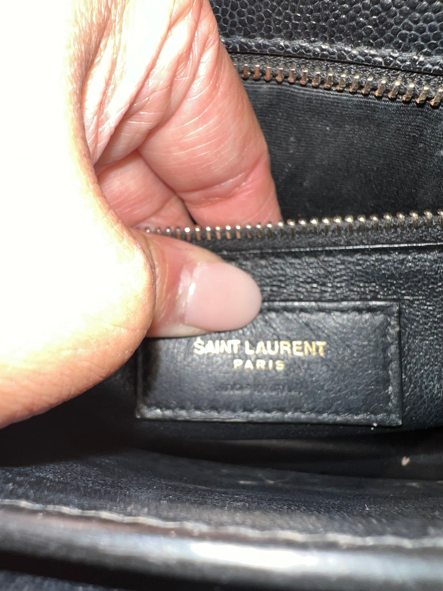 Yves Saint Laurent Cassandre Clasp Monogram in Medium