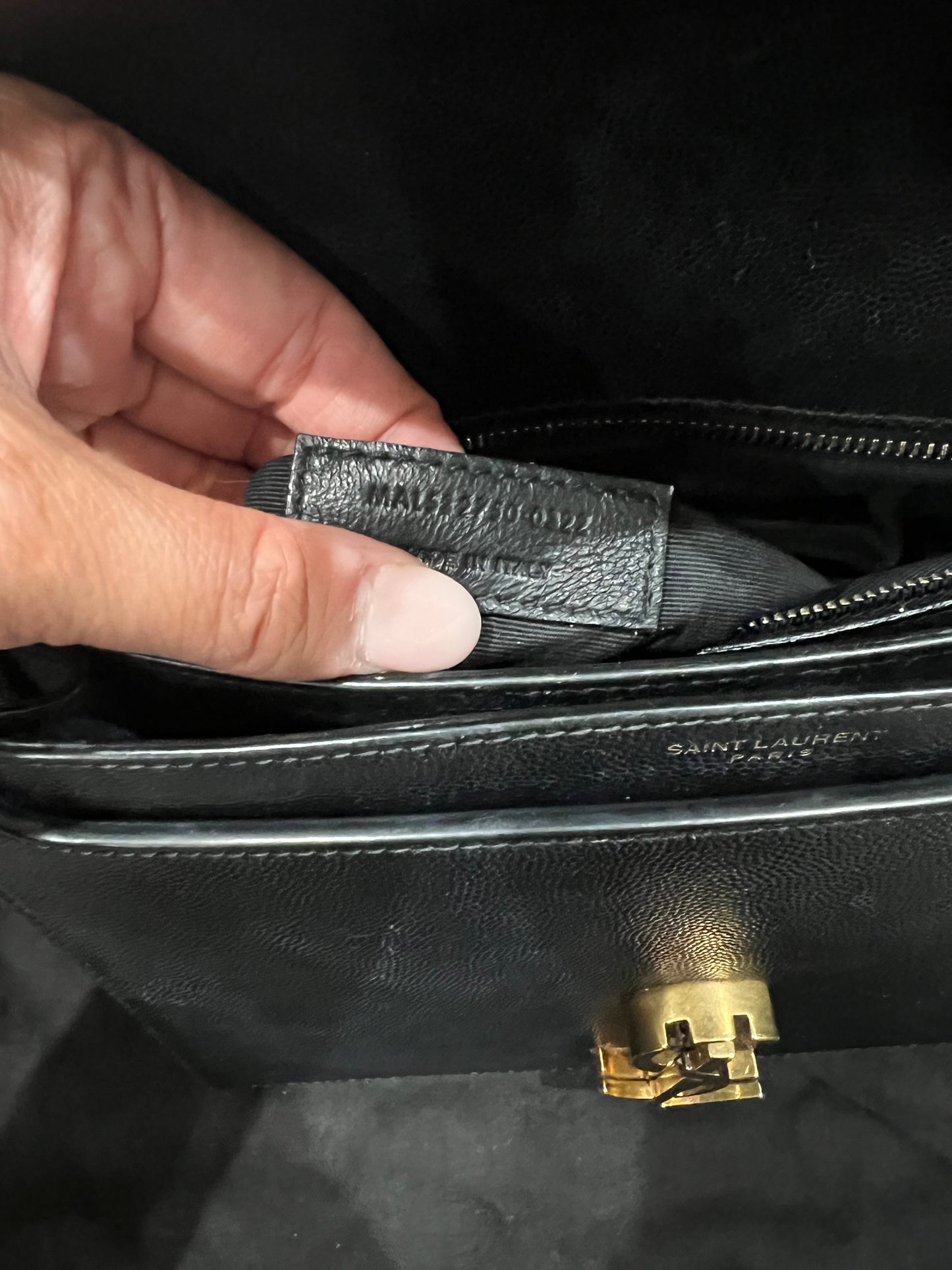 Yves Saint Laurent Cassandre Clasp Monogram in Medium
