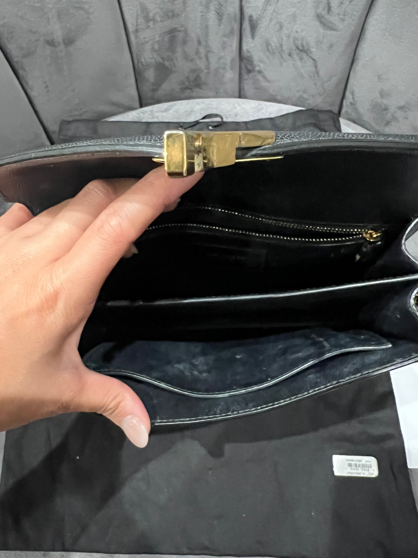 Yves Saint Laurent Cassandre Clasp Monogram in Medium