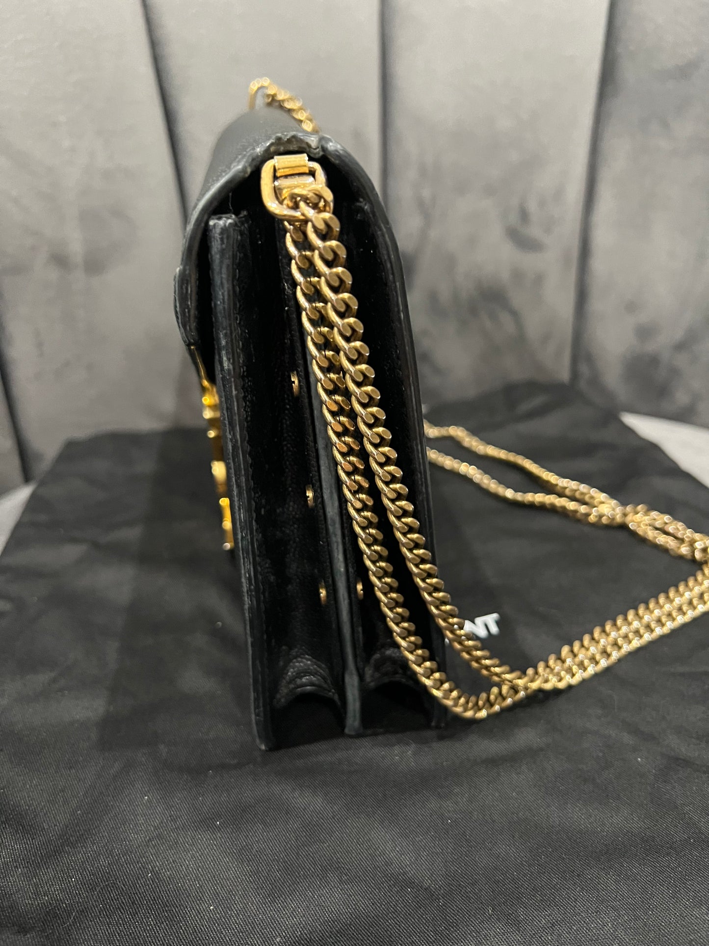 Yves Saint Laurent Cassandre Clasp Monogram in Medium