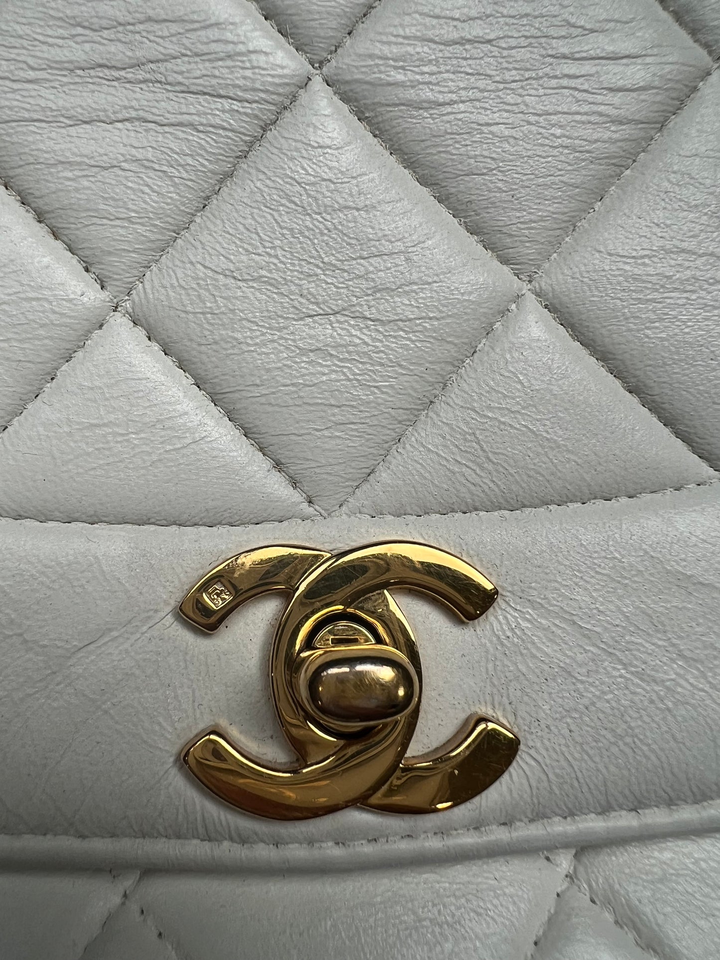 Chanel Diana Ivory vintage