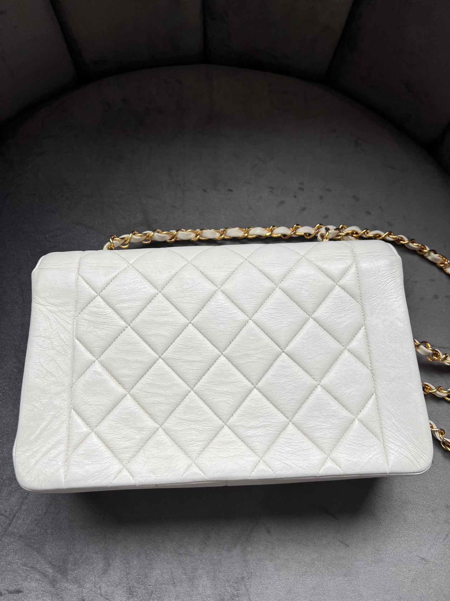 Chanel Diana Ivory vintage