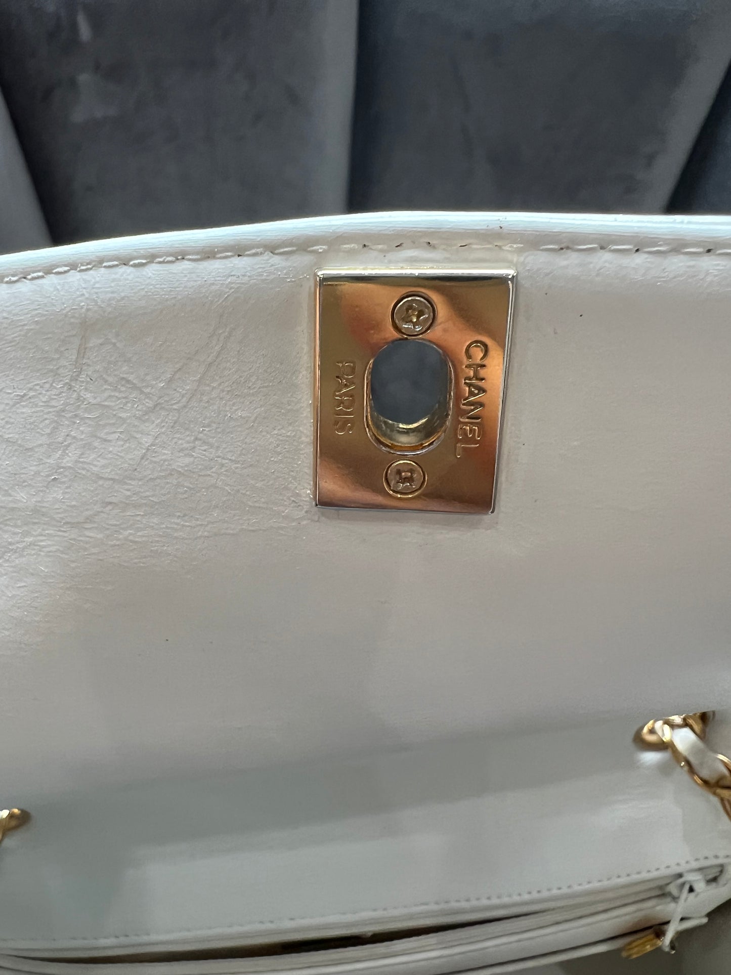 Chanel Diana Ivory vintage