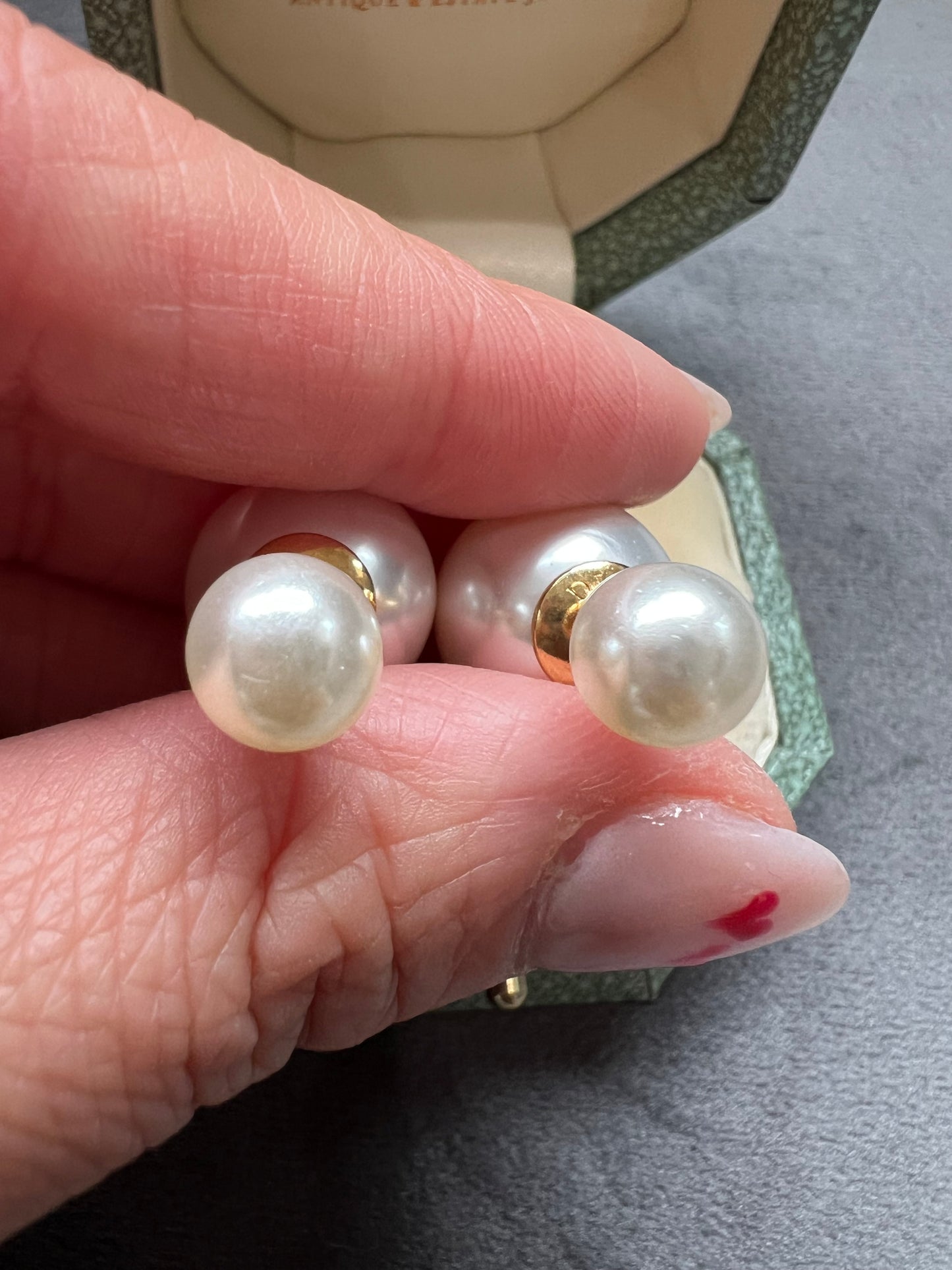 Dior Tribales Pearl Earrings