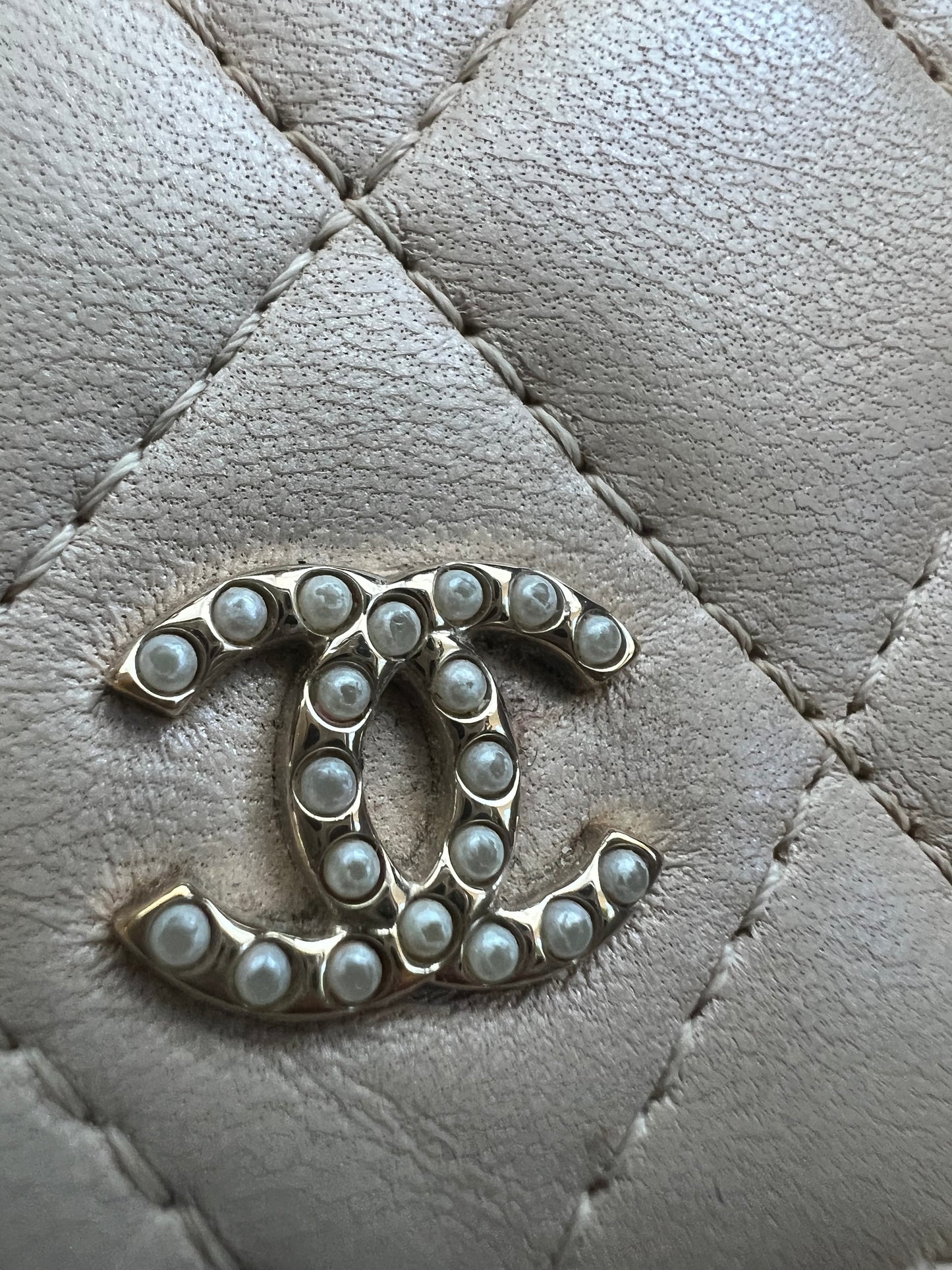 Chanel Pearl Crossbody Bag