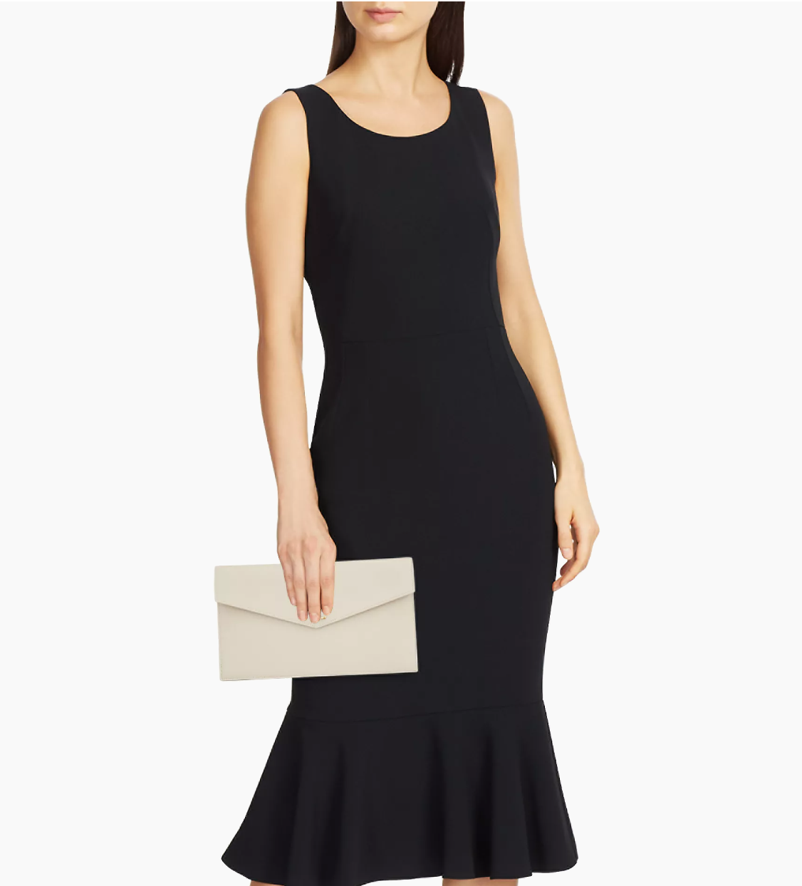 Saint Laurent uptown clutch with chain