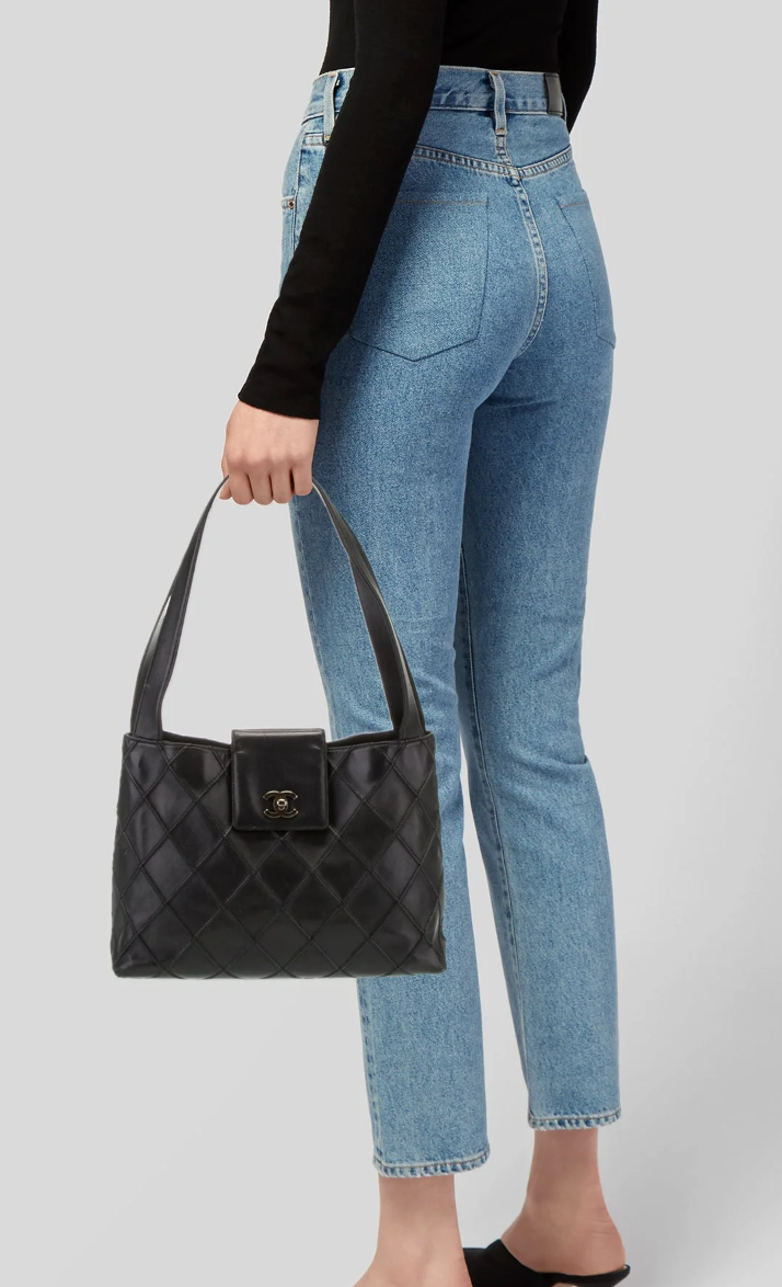 Chanel Vintage Kelly Shoulder Bag