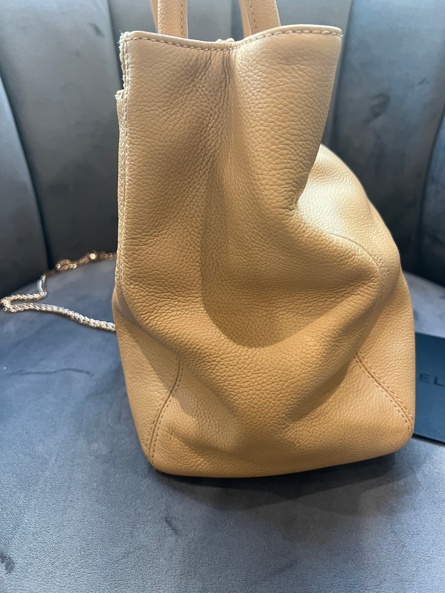 CHANEL Cerf Exec Tote Bag 24k Gold