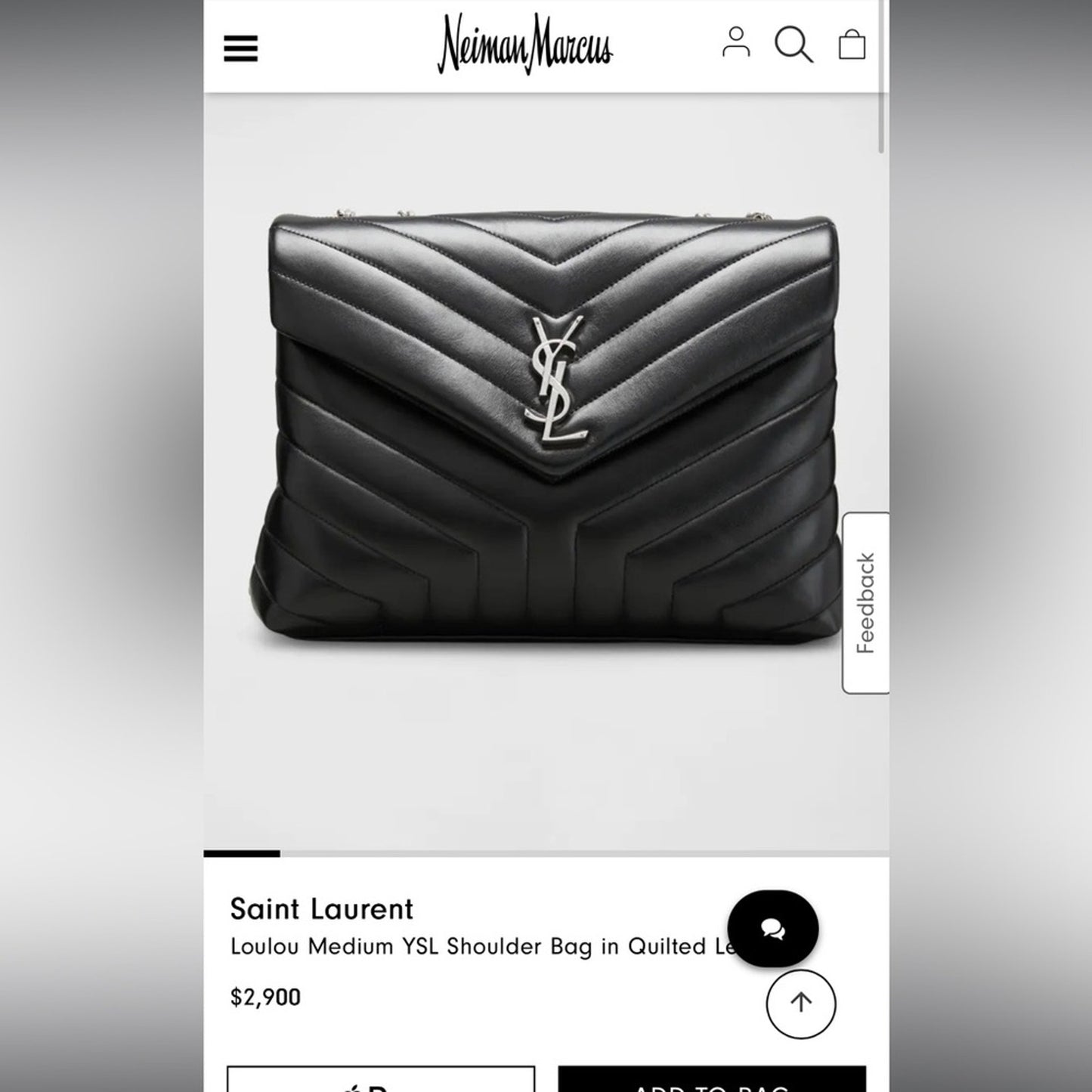 Yves Saint Laurent Lou Lou Shoulder Bag