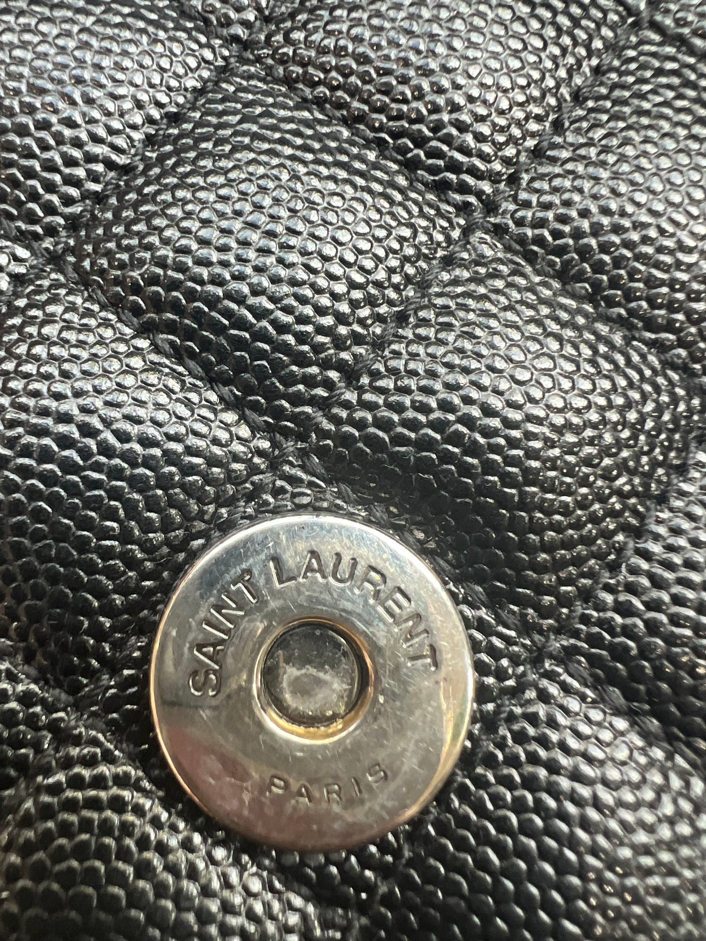 YSL Large Mixed Matelasse Shoulder Bag