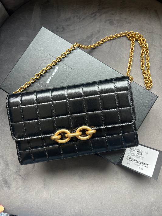 NWT YSL Lambskin Quilted Le Maillon Bag