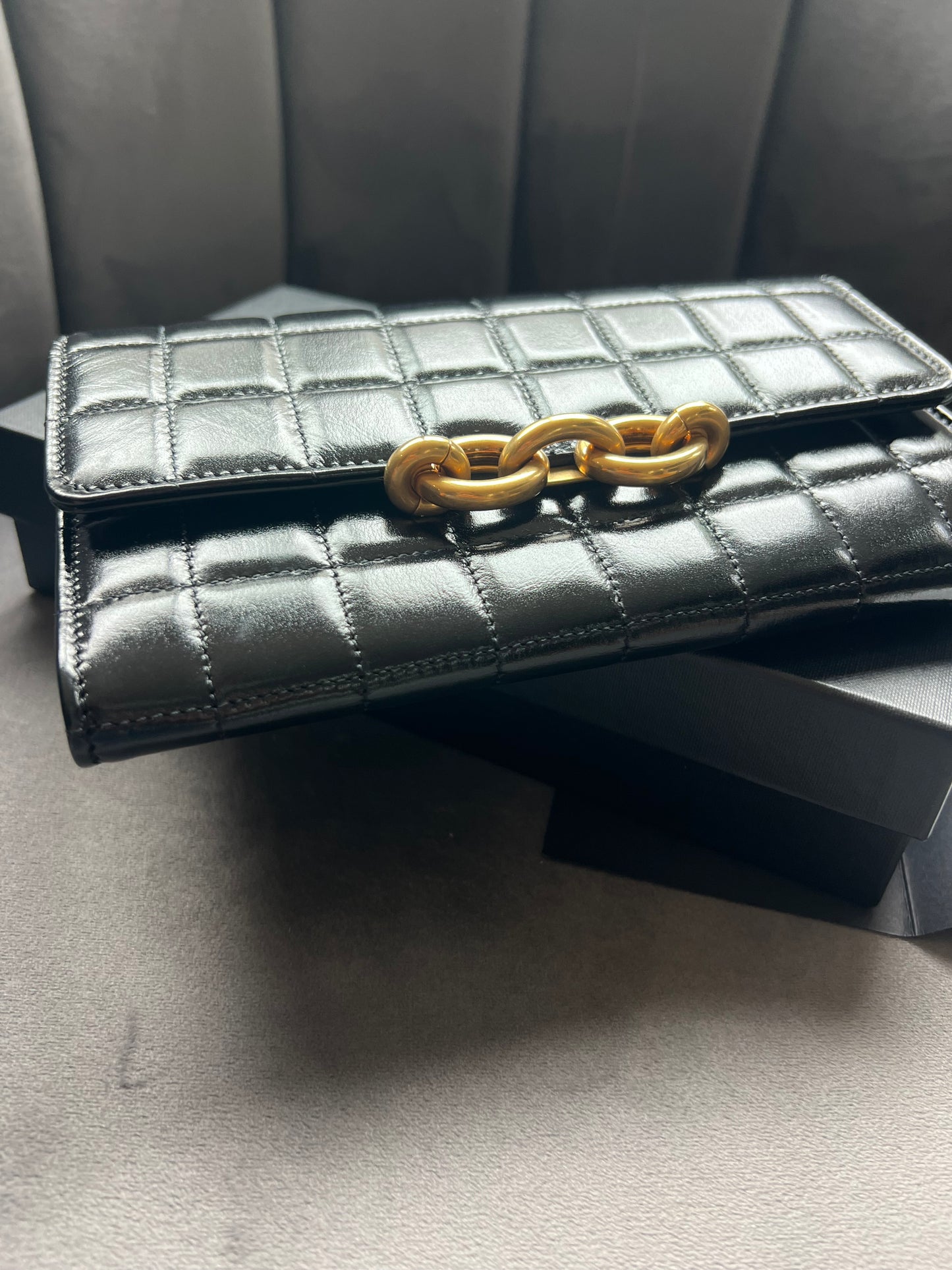 NWT YSL Lambskin Quilted Le Maillon Bag