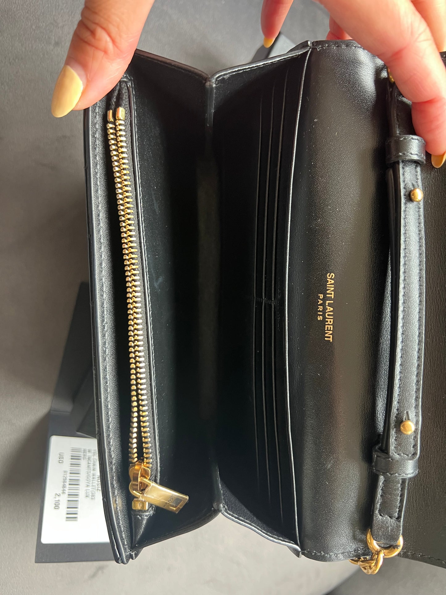 NWT YSL Lambskin Quilted Le Maillon Bag