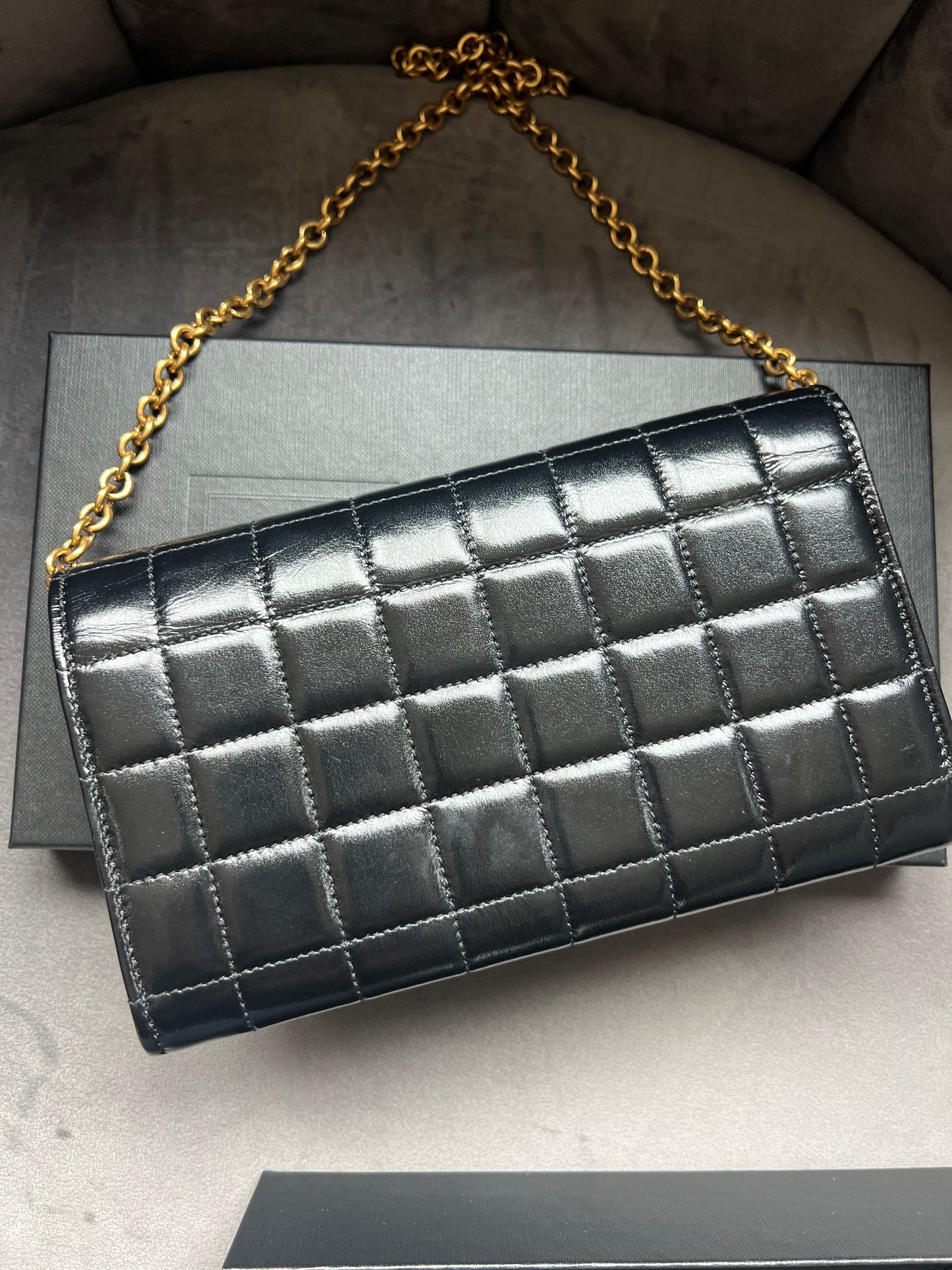 NWT YSL Lambskin Quilted Le Maillon Bag