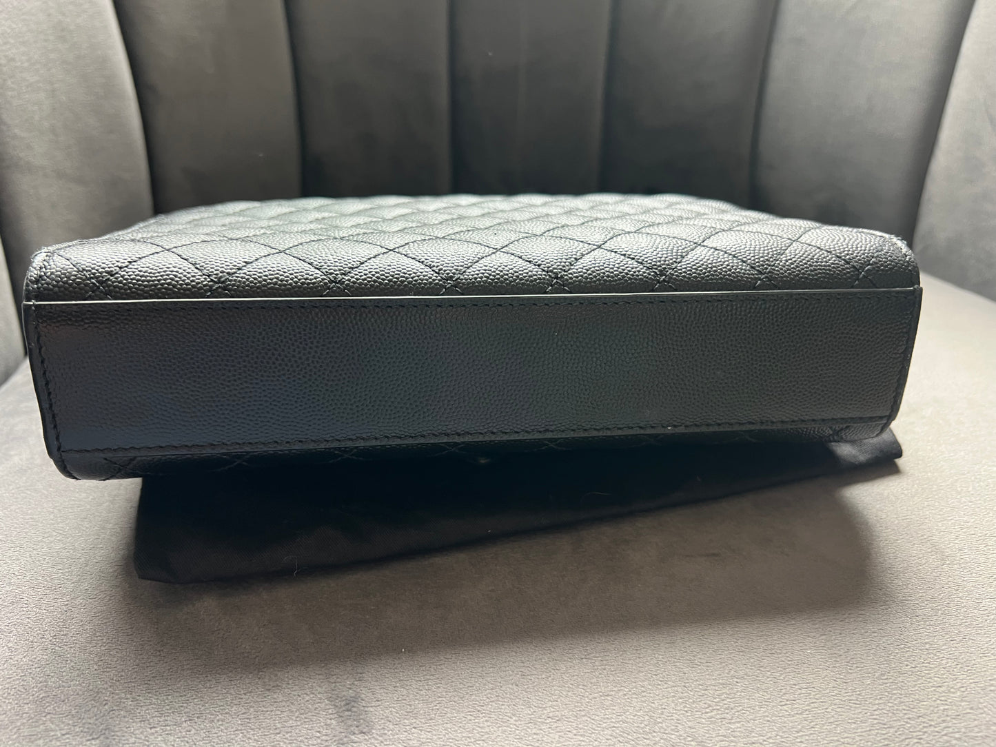 Yves Saint Laurent Tri-Quilt Matelasse Envelope Bag