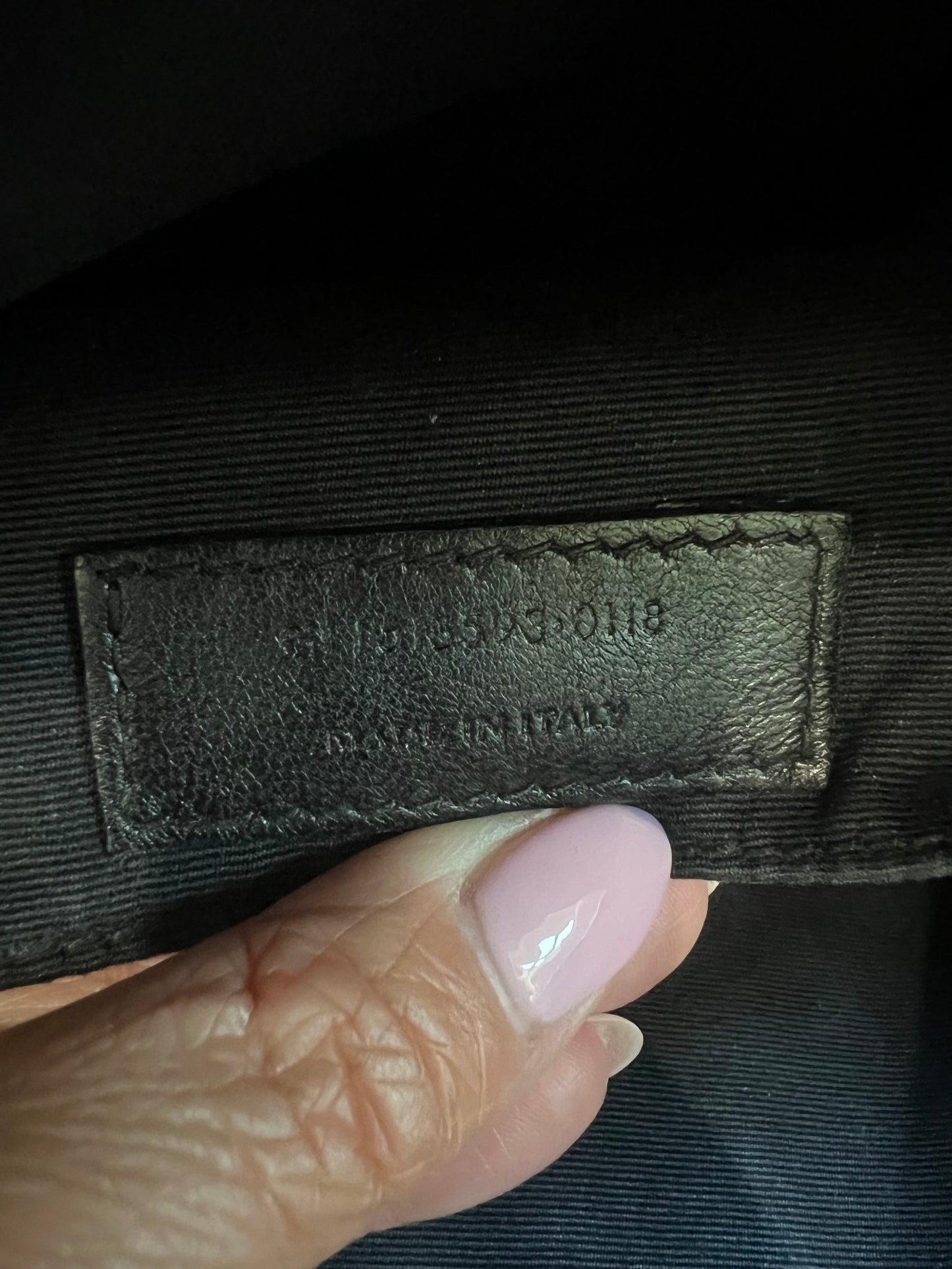 YSL Rainbow Crystal Studded Camera Bag