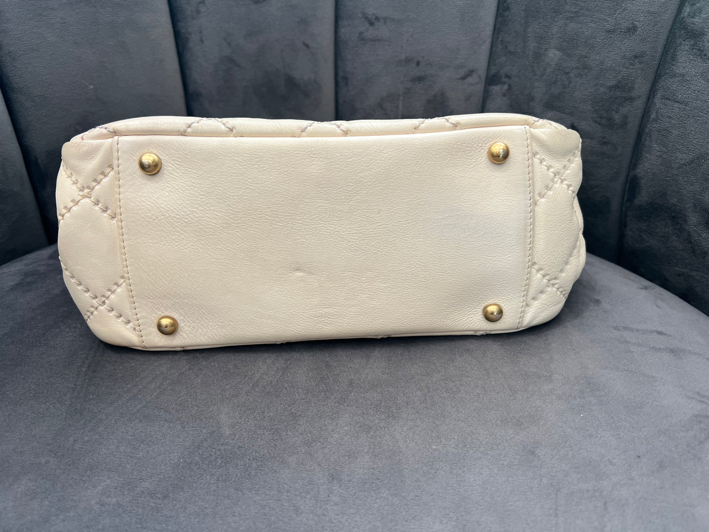 Vintage Chanel Quilted Chain Single Flap Bag