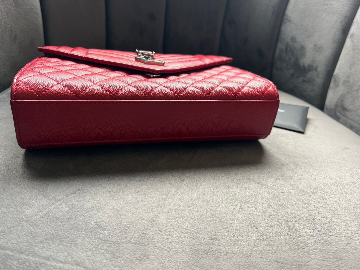 Saint Laurent TriQuilt Monogram Shoulder Bag