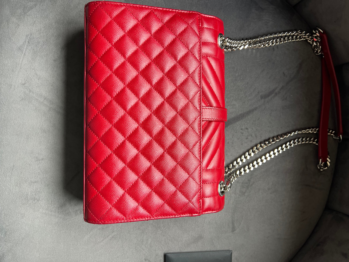 Saint Laurent TriQuilt Monogram Shoulder Bag