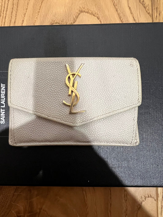 Yves Saint Laurent Uptown Card Case Wallet