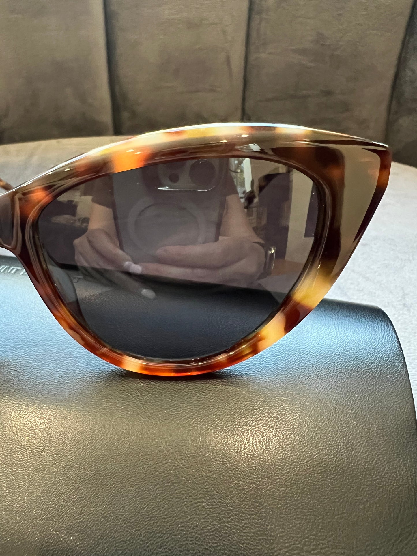 Saint Laurent Cat Eye Tortoise Shell Sunglasses