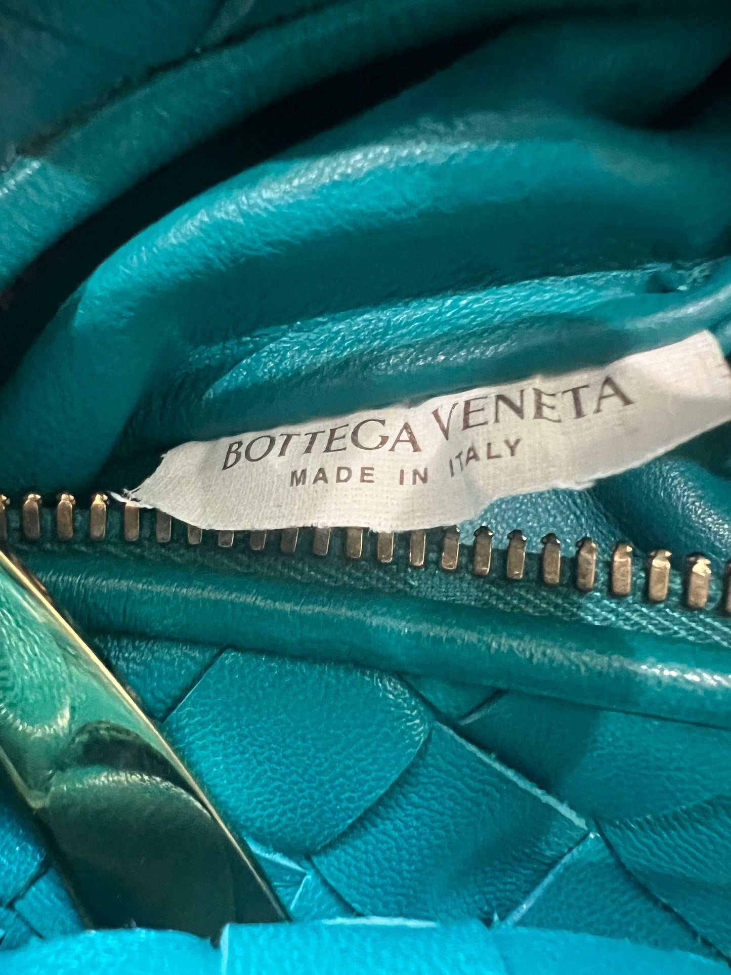 Bottega Veneta Jodie Rare Turquoise