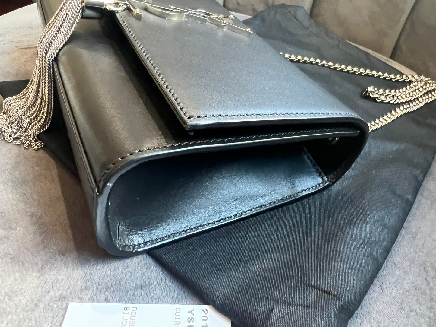 Yves Saint Laurent Classic Monogram Kate Tassel Bag
