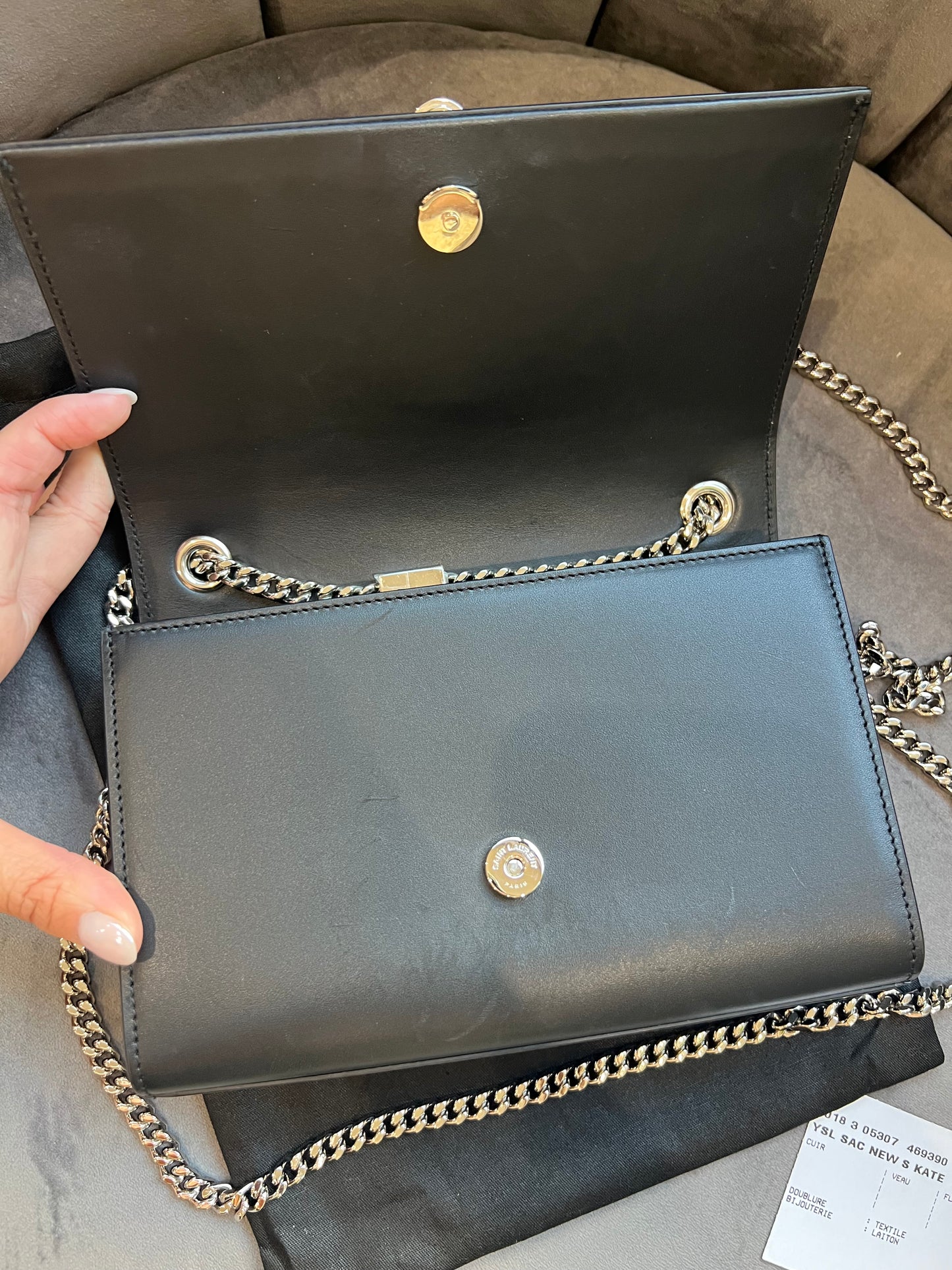 Yves Saint Laurent Classic Monogram Kate Tassel Bag
