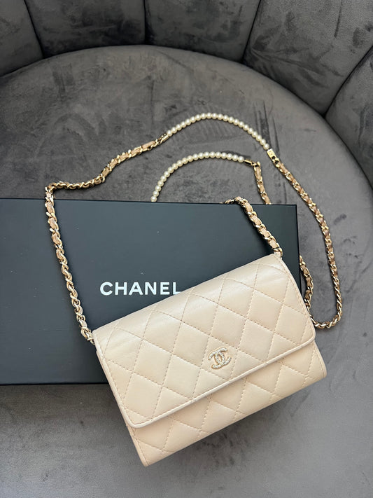 Chanel Pearl Crossbody Bag