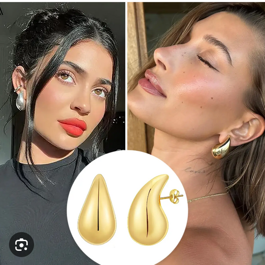 Bottega Veneta Drop Earrings in gold